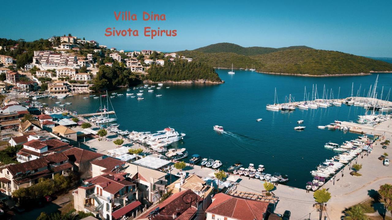 Villa Dina Sívota Exteriér fotografie